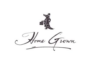 Home Grown Logo In Black
